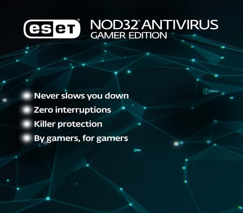 Capa de ESET NOD32 Antivirus Gamer Edition 2024 Key (1 Year / 1 PC)