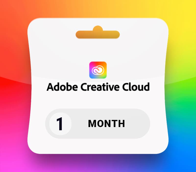 Adobe Creative Cloud Pro - 1 Month Subscription Key RoW cover art
