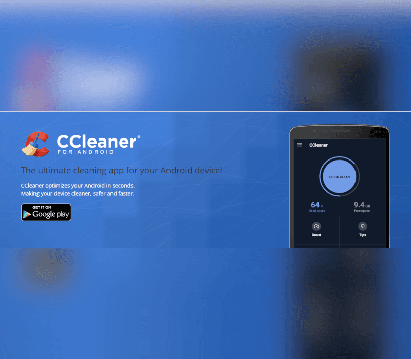 Sampul CCleaner Professional for Android Key (1 Year / 1 Device)